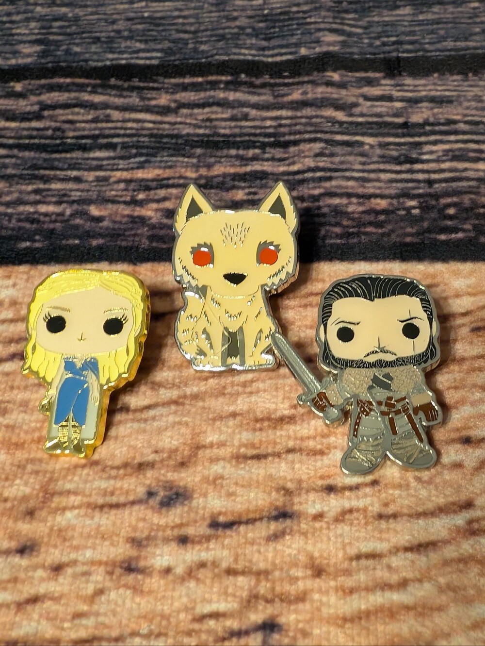 Funko Pins Game Of Thrones Trio